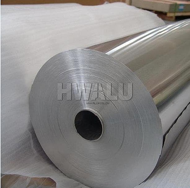 LDPE / PE pinahiran init seal lacquer aluminium foil
