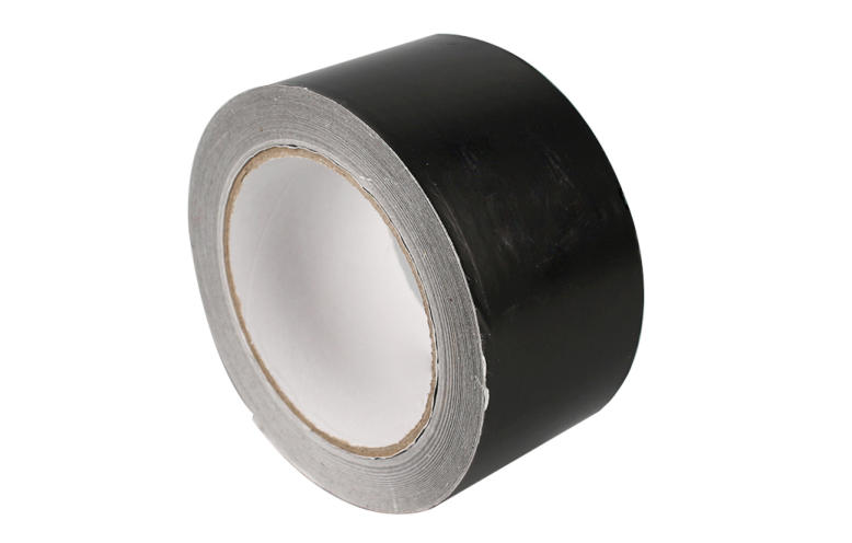 heat resistant matte black aluminum foil duct adhesive tape roll for HVAC systems