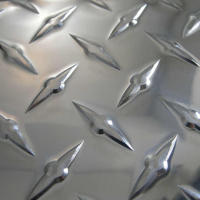 piastra diamantata in alluminio