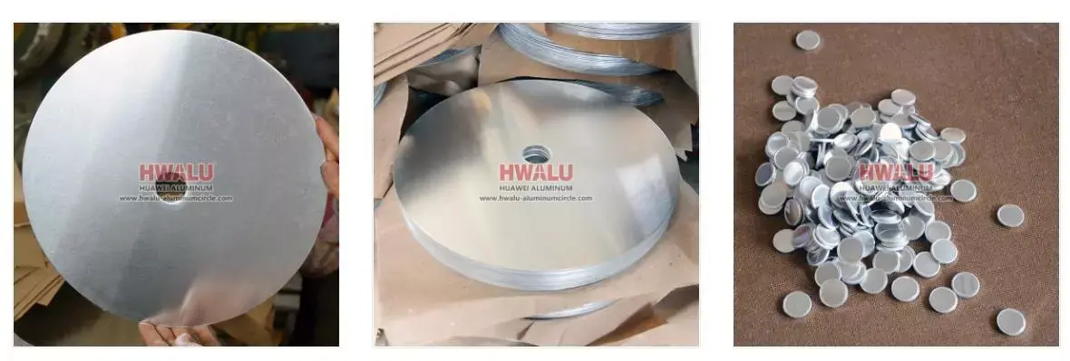 2014 haluang metal Aluminum disc bilog na may pagsuntok butas
