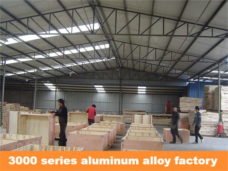 3000 factor de lámina de aluminio en serie