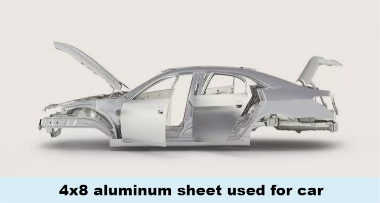 4x8-folha de alumínio para carroceria