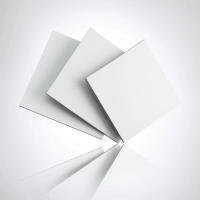 foglio di alluminio bianco