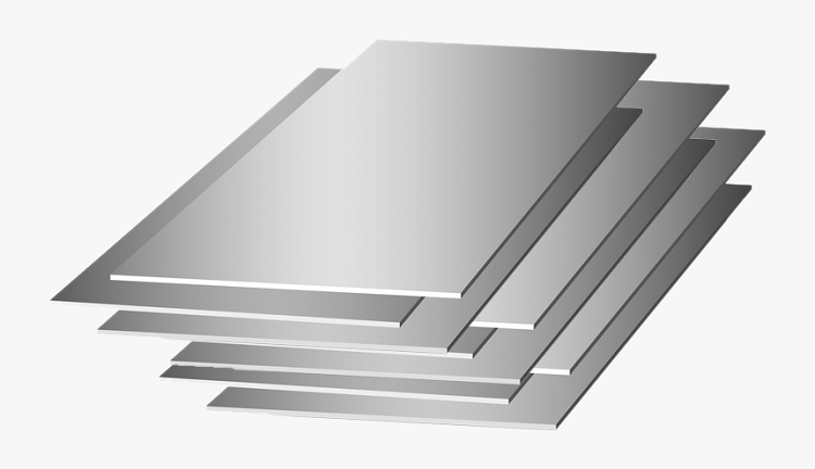 Aluminum sheet plate for food