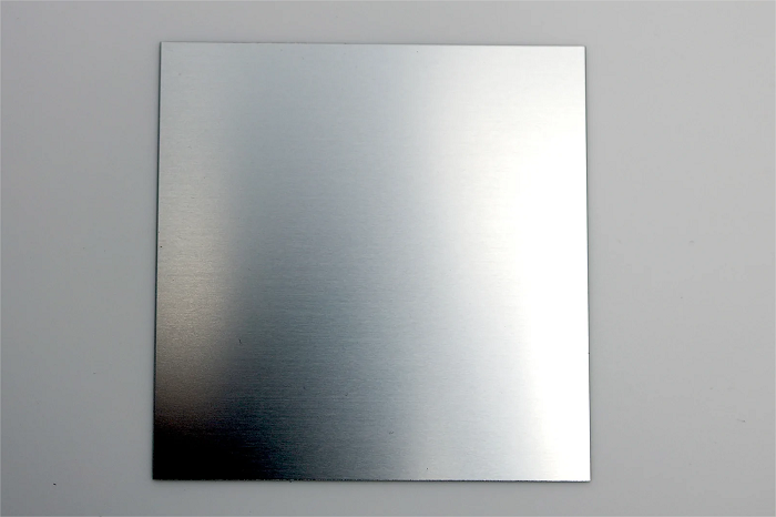 Clear anodized aluminum sheet