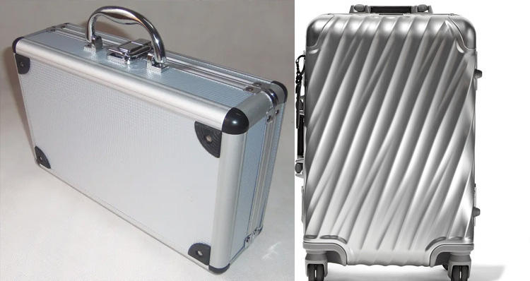 Mirror Aluminum Luggage