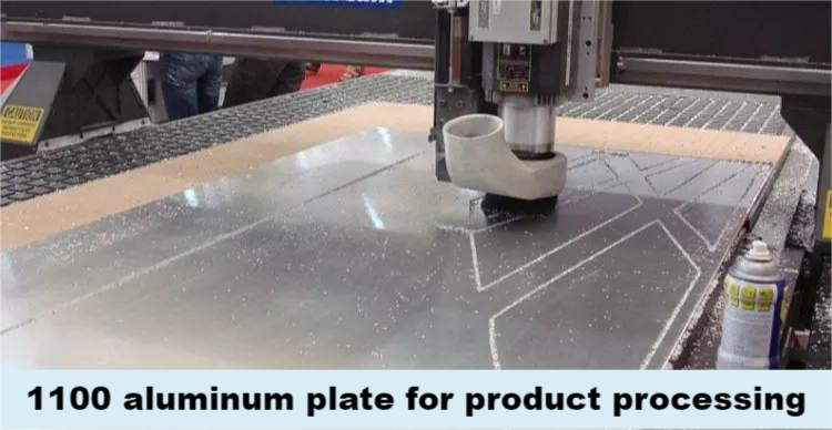 1100 płyta aluminiowa do obróbki produktów