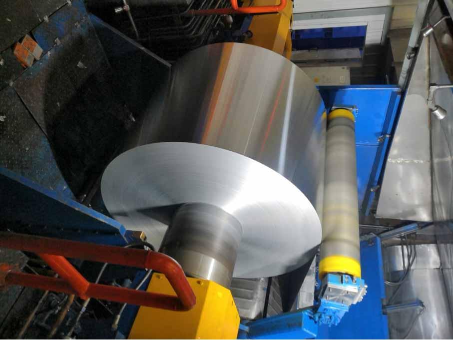 The production process of aluminum foil 8011