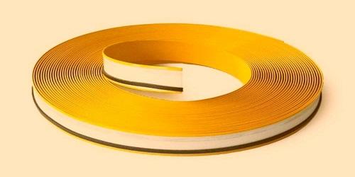Bobina de aluminio de letra de canal amarillo