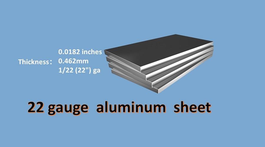 22 gauge aluminum sheet