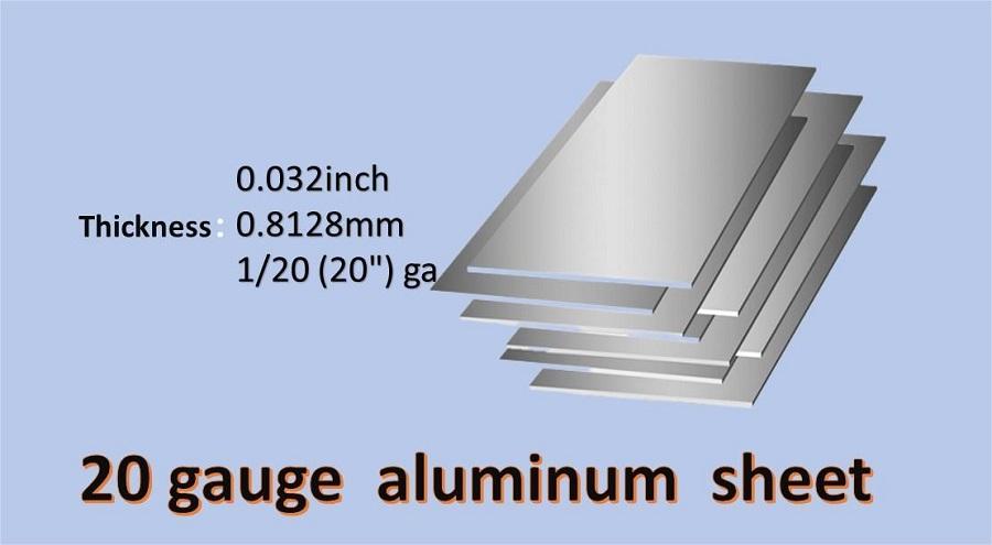 20 gauge aluminum sheet