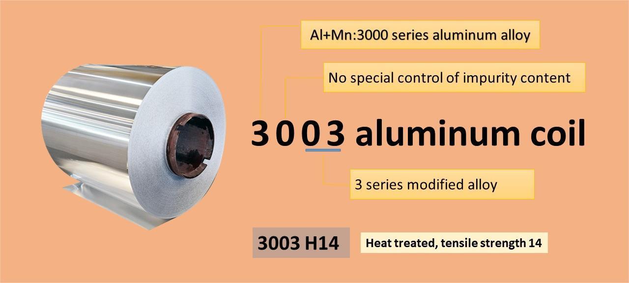 3003 h14 aluminum coil