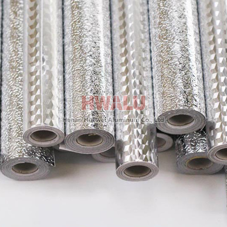 Affordable Wholesale aluminum foil roll diamond aluminum foil paper for  Different Uses 