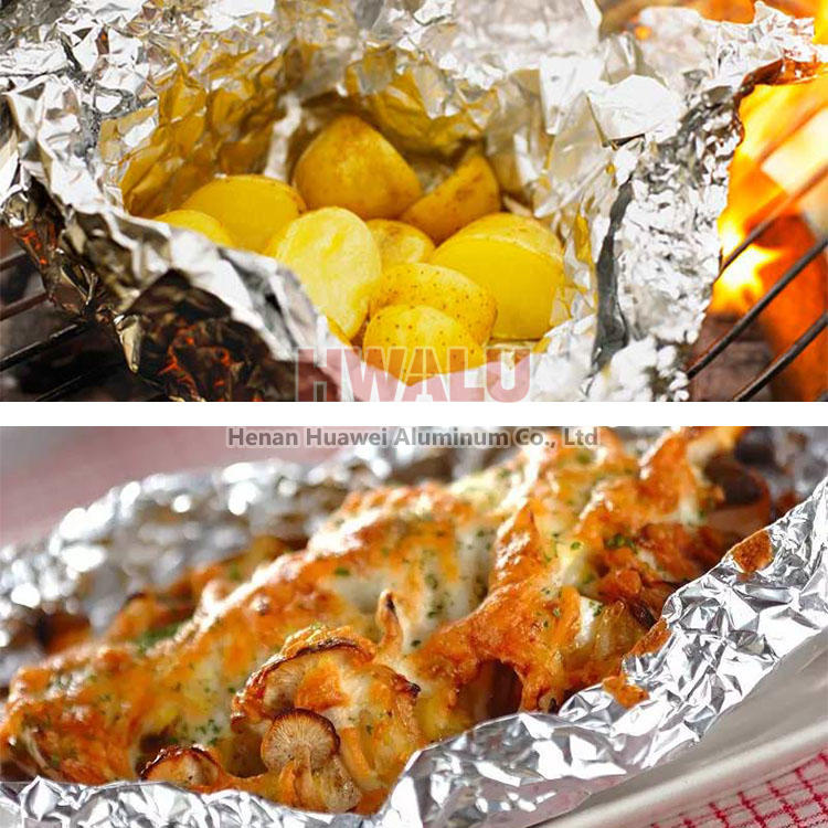 aluminum foil and cooking