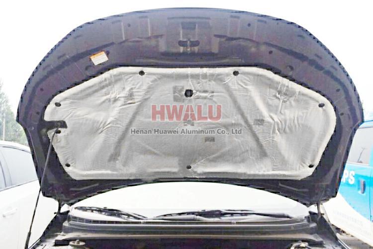 aluminum foil for automotive insulation
