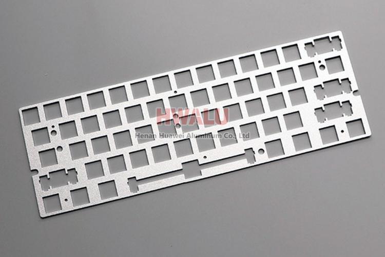 aluminum keyboard plate