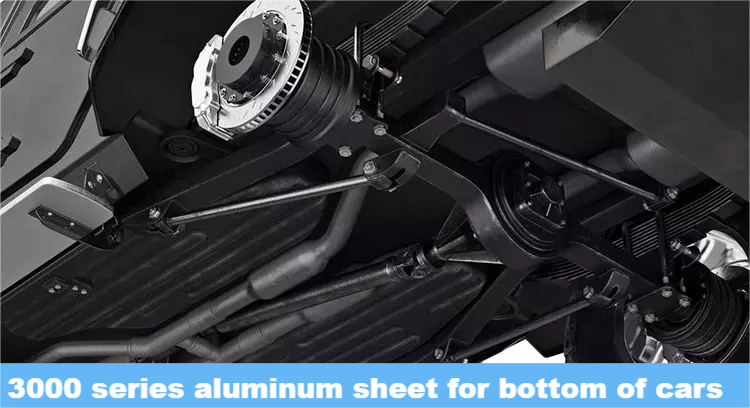 3000 series aluminum sheet forbottom of car