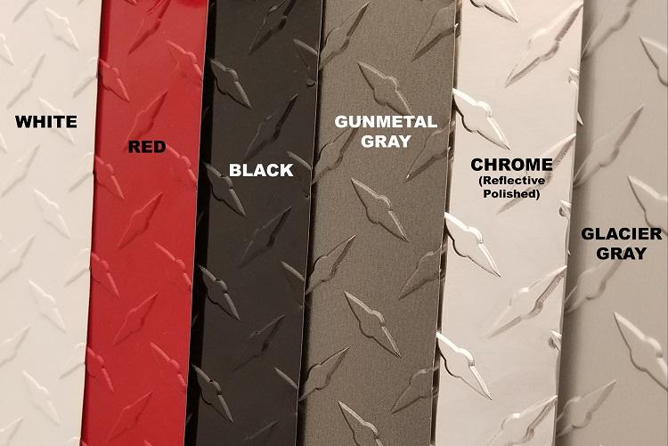 aluminum diamond plate sheets by color