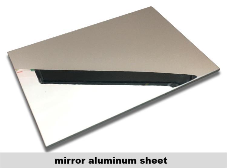 folha de alumínio espelho