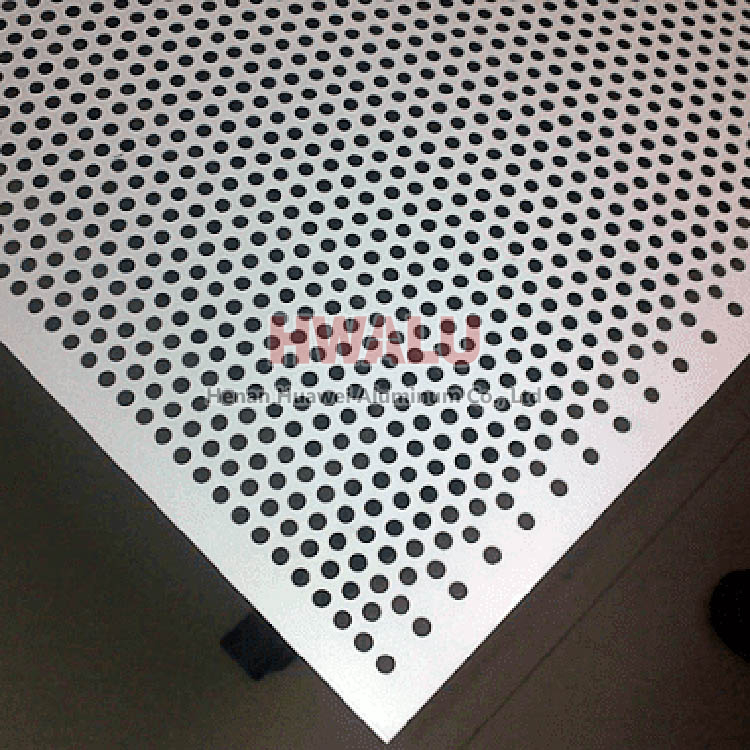 .187" Hole Dia. 3003 Aluminum Perforated Sheet .063" Thick x 36" x 40"