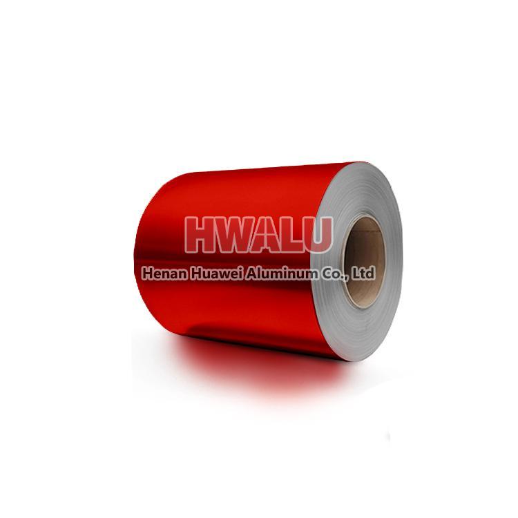Wholesale red aluminum foil raw material jumbo roll