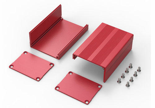 red Anodized Aluminum Application