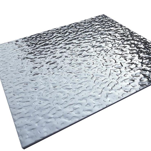Stucco embossed aluminum sheet